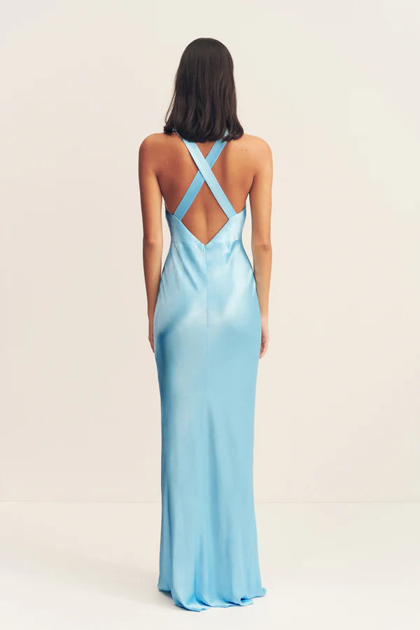 Shona Joy - La Lune Plunged Cross Back Maxi