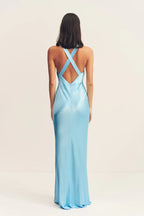 Shona Joy - La Lune Plunged Cross Back Maxi