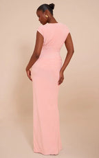 PLT - Plunge Maxi Pink