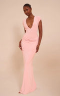 PLT - Plunge Maxi Pink