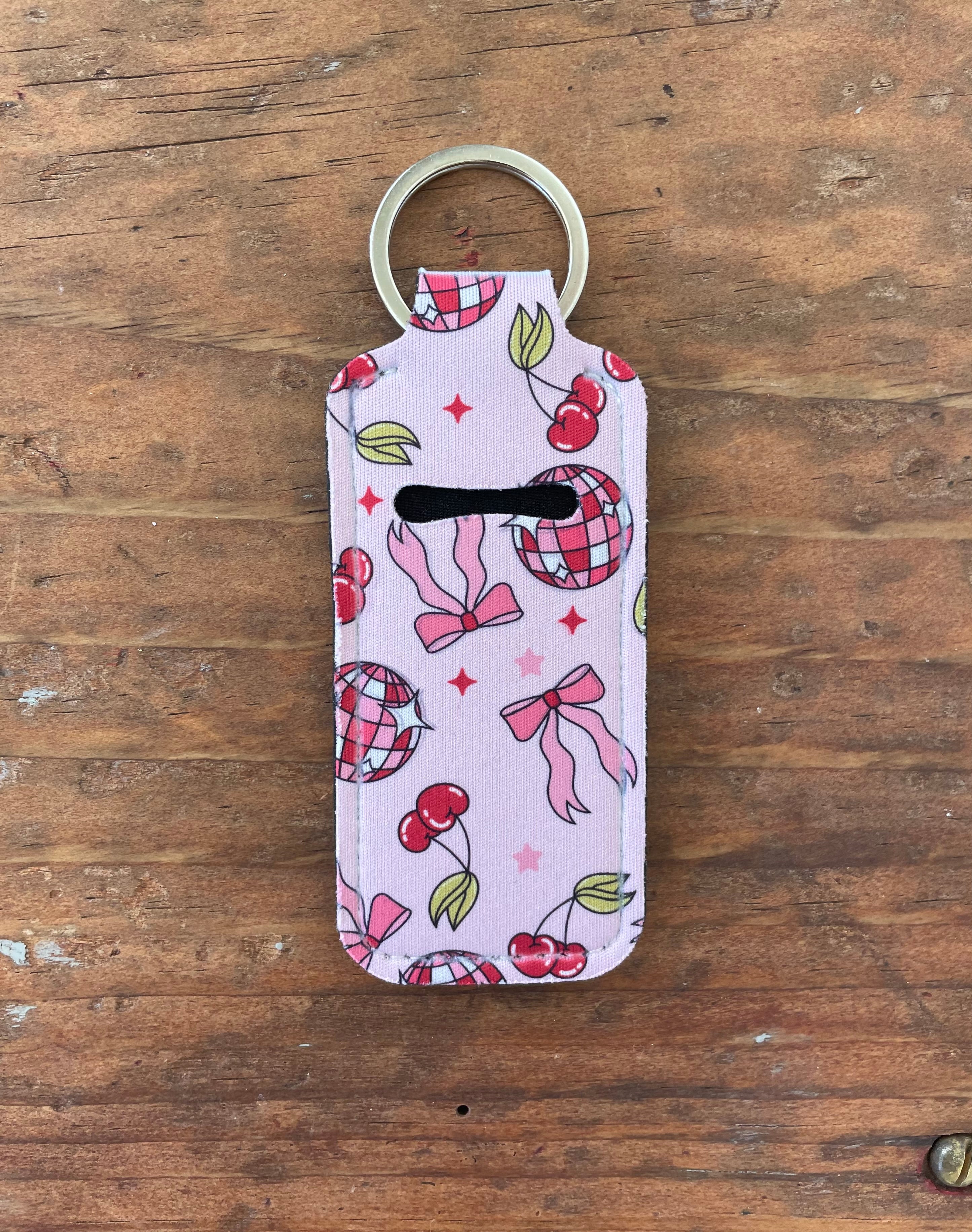 Lip Balm Holder - Pink Bow